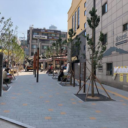 New Sun Guesthouse Myeongdong โซล ภายนอก รูปภาพ