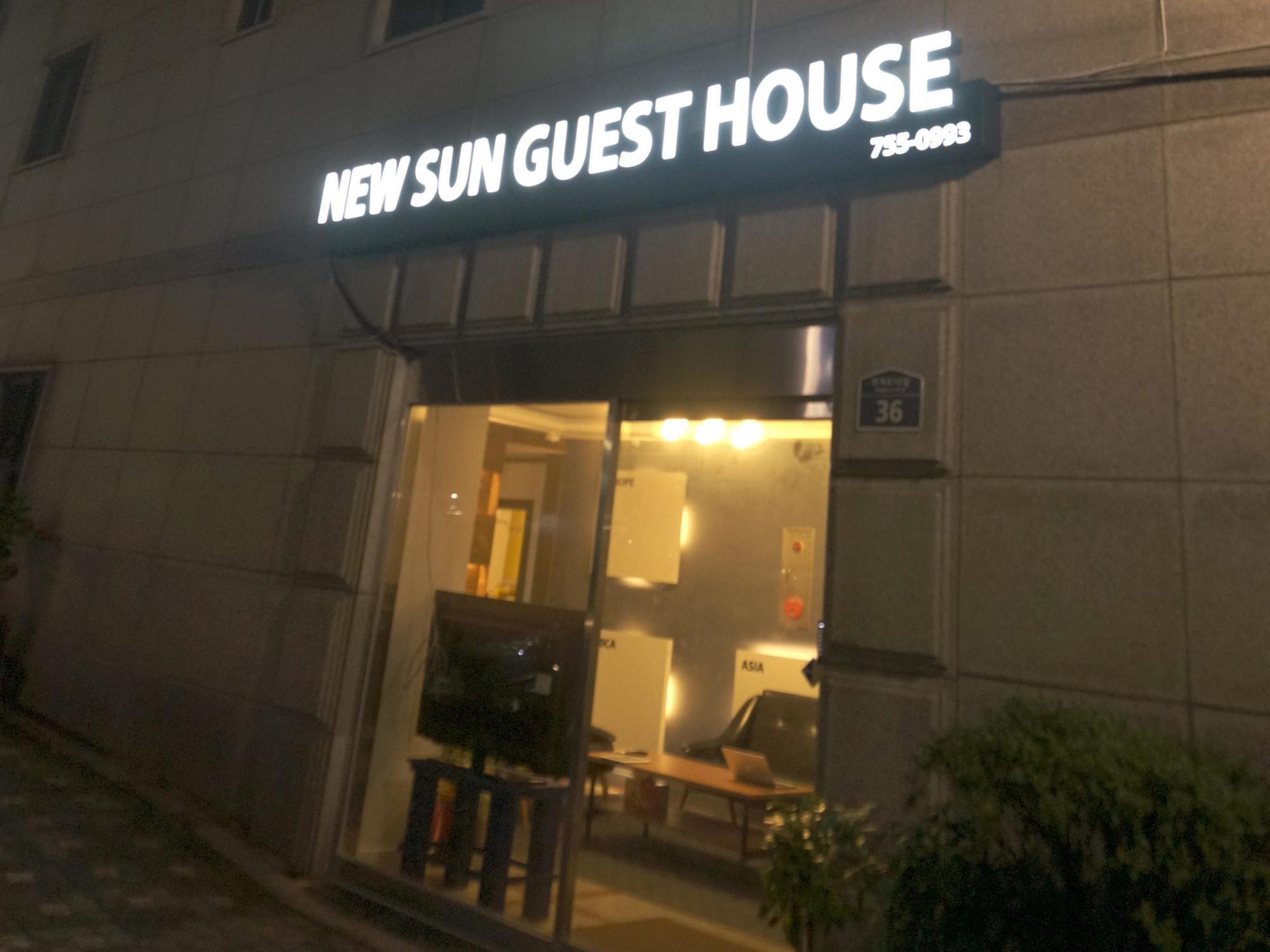 New Sun Guesthouse Myeongdong โซล ภายนอก รูปภาพ