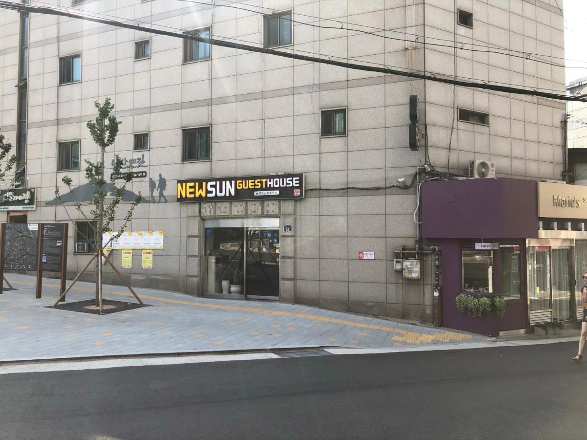 New Sun Guesthouse Myeongdong โซล ภายนอก รูปภาพ